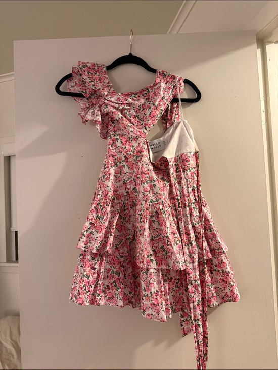 Hello Molly Dresses & Skirts - HELLO MOLLY Pink Floral Ruffle Girls' Dress